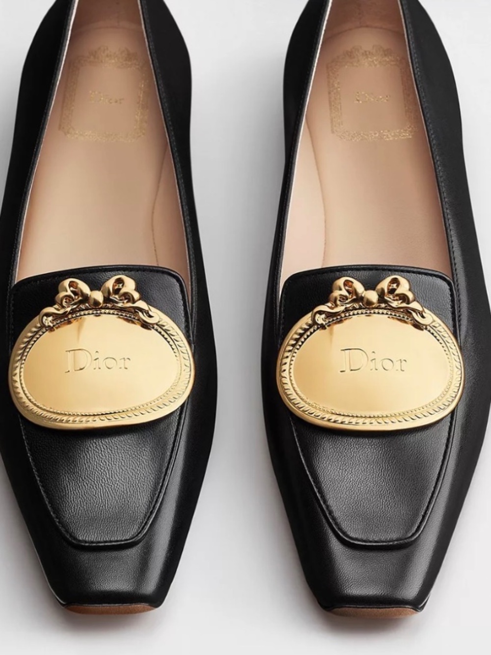Dior Médaillon Buckle Loafer size 39, NWT, Brand new in original box.